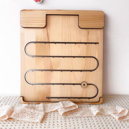 Montessori Wooden Perpetual Calendar for Kids, Wooden Educational Toy